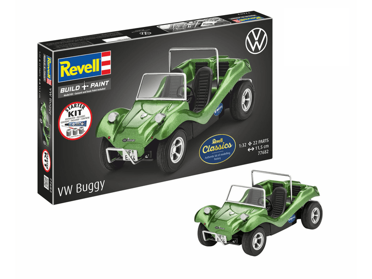  Revell 1/32 Volkswagen Buggy Starter Set (Revell Classics) 