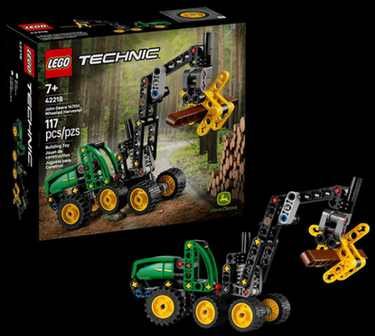  Lego Technic John Deere 1470H Wheeled Harvester 