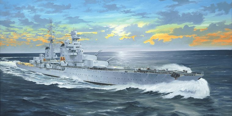  Trumpeter 1/350 RN Pola Zara-class Heavy Cruiser 