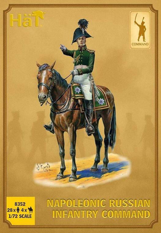  Hat Industrie 1/72 Napoleonic Russian infantry Command 