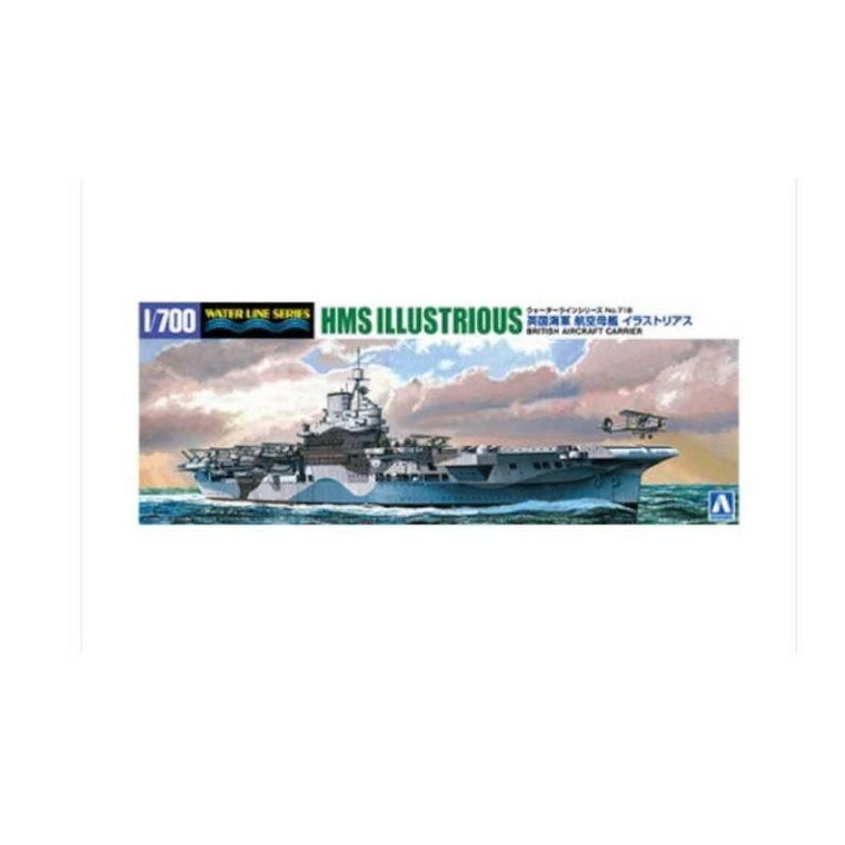  Aoshima 1/700 HMS Illustrious Model Kit 
