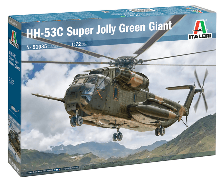  Italeri 1/72 Sikorsky HH-53C Super Jolly Green Giant 