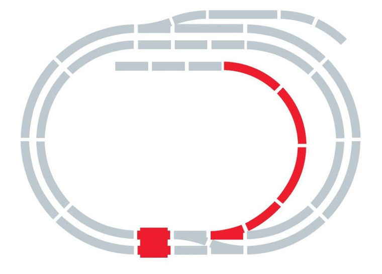  Hornby Railways Track Extension Pack D 