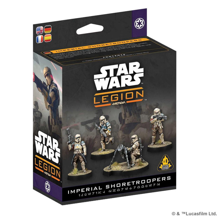  Atomic Mass Games Star Wars Legion - Galactic Empire - Unit - Imperial Shoretroopers 
