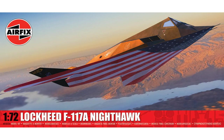  Airfix 1/72 Lockheed F-117A Nighthawk 