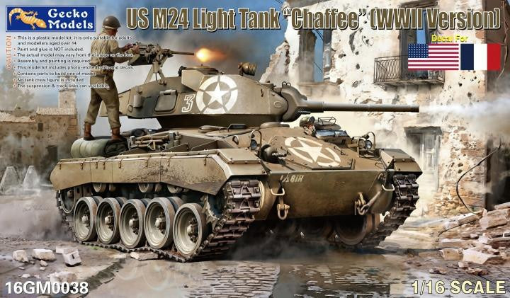  Gecko Models 1/16 M24 Chaffee Light Tank (WWII Version) 
