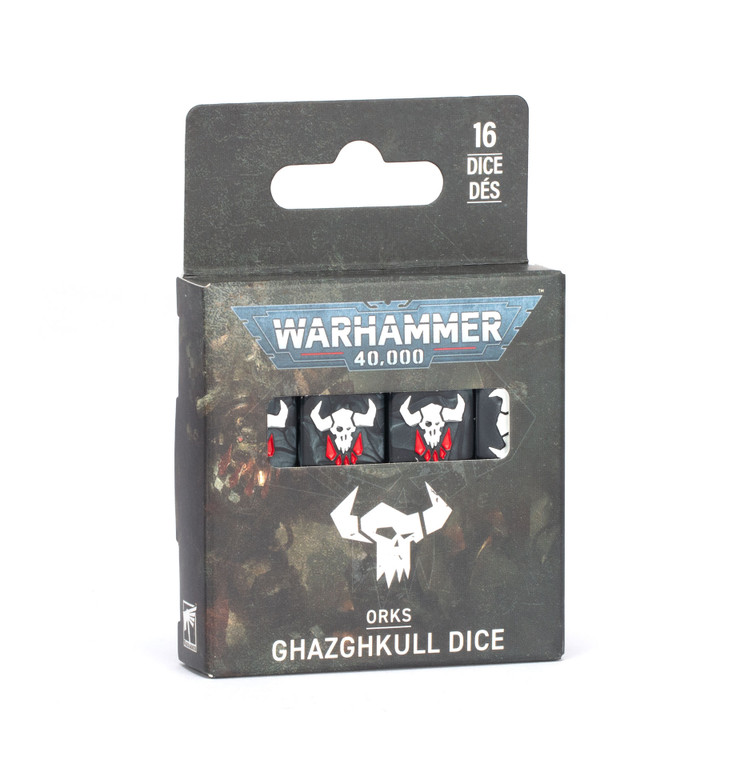 Games Workshop Dice - Orks - Ghazghkull Dice Set