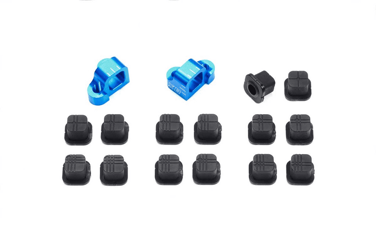  Tamiya Aluminium Adjustable Separate Suspension Mounts 