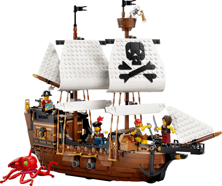 Lego Creator 3-in-1 Iconic Pirate Ship 