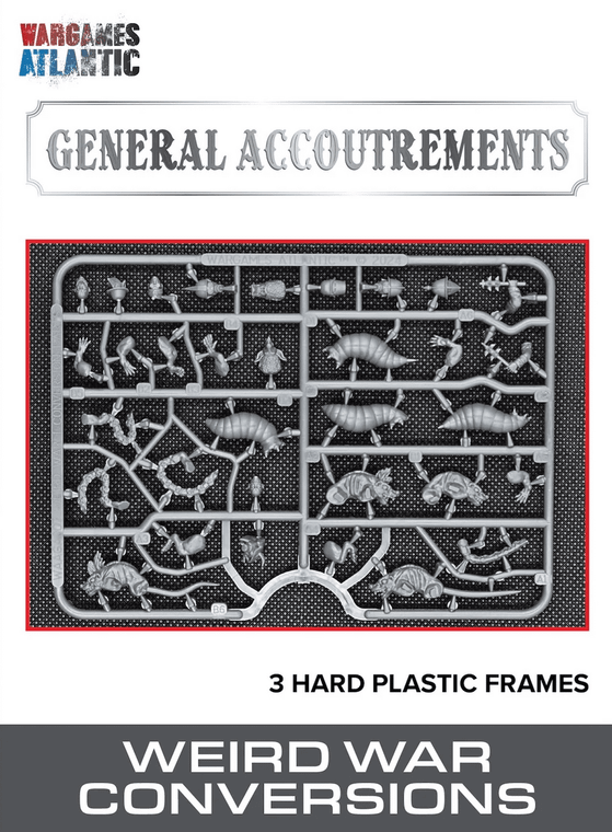  Wargames Atlantic 28mm General Accoutrements - Weird War Conversions 