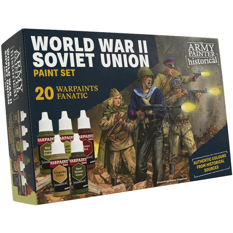  Army Painter Historical WWII Soviet Union Paint Set 