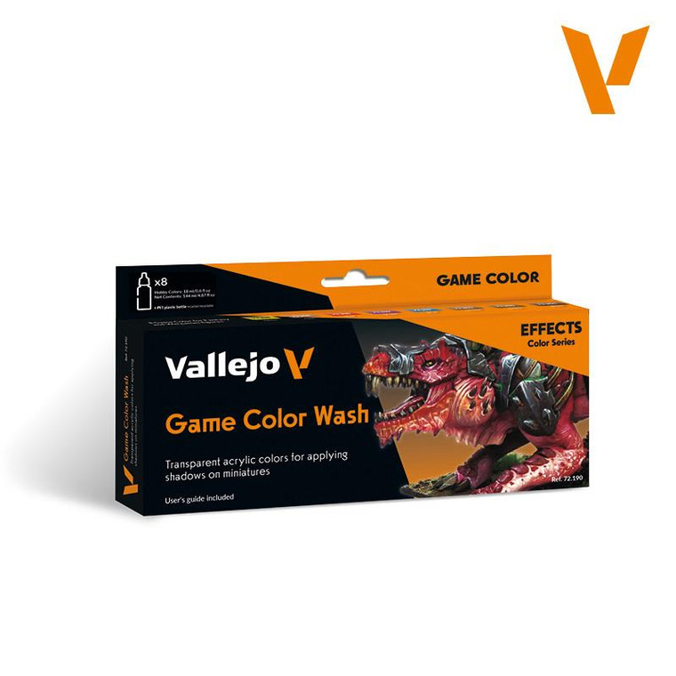  Vallejo Game Color Set - Game Color Washes 