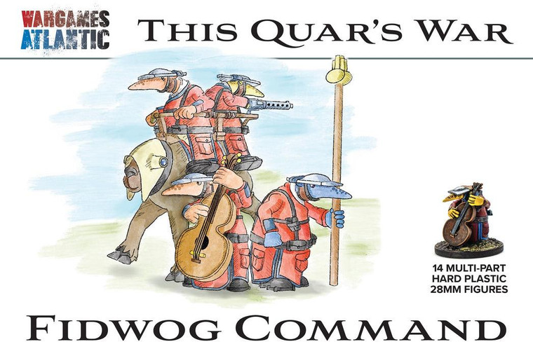  Wargames Atlantic 28mm This Quar's War - Fidwog Command 