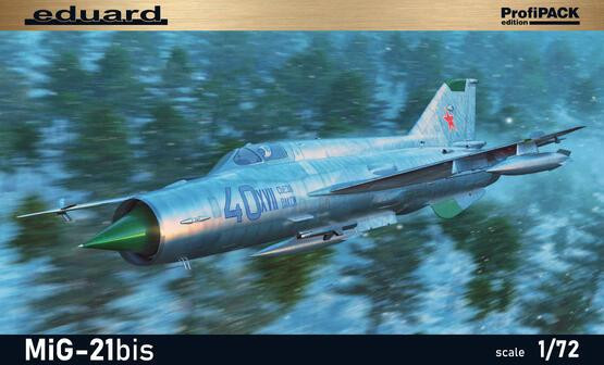  Eduard 1/72 Mikoyan MiG-21bis ProfiPACK 
