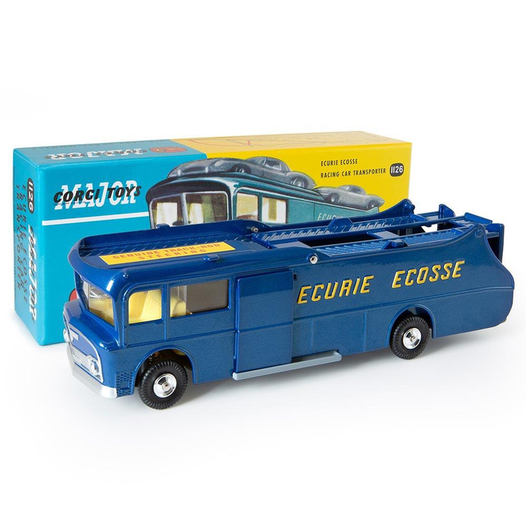  Corgi Toys 1126 1/48 Ecurie Ecosse Racing Car Transporter Diecast Model 