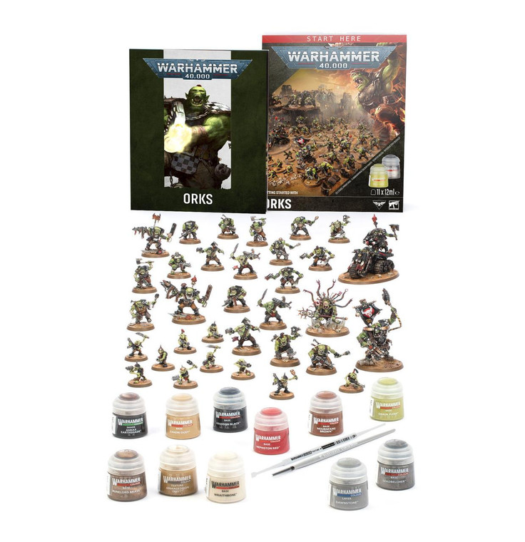  Games Workshop Warhammer 40,000 - Getting Started with Orks 