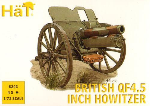  Hat Industrie 1/72 British (WWI) Q45 Howitzer 
