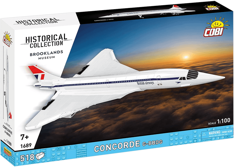  Cobi 1/100 BAC Concorde G-BBDG (British Airways) 