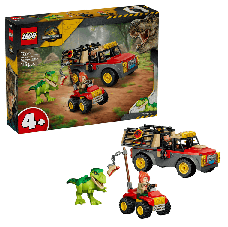  Lego Jurassic World Young T-Rex Transport Truck 
