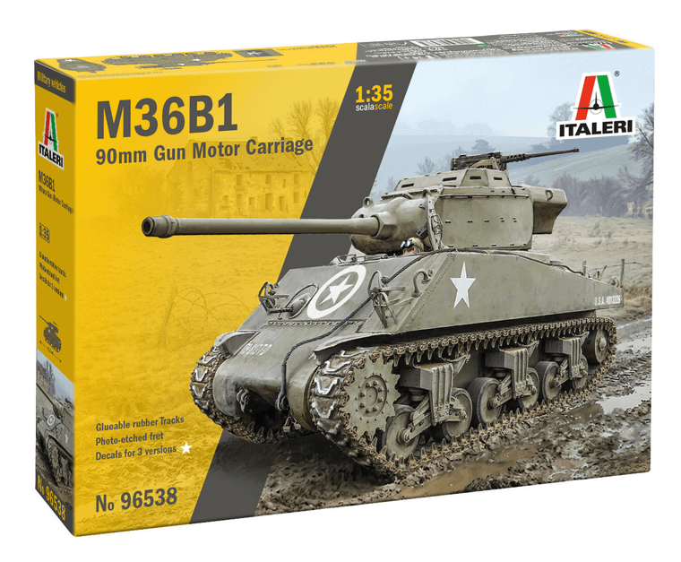  Italeri 1/35 M36B1 Tank Destroyer 