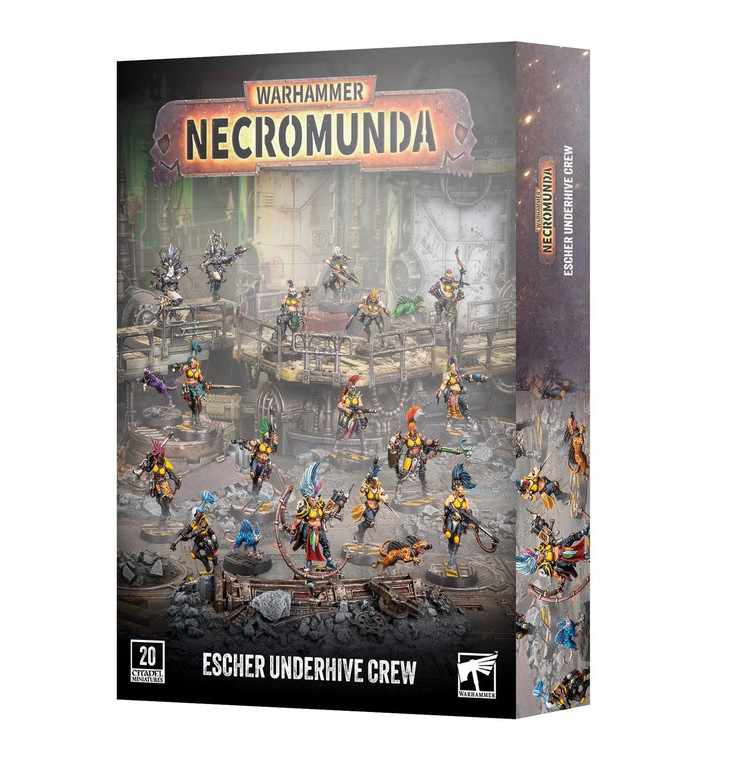  Games Workshop Necromunda Skirmish - Underhive Crew - Escher 