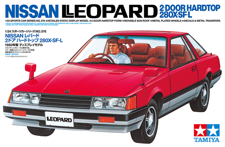  Tamiya 1/24 Nissan Leopard Hardtop 280X SF-L 