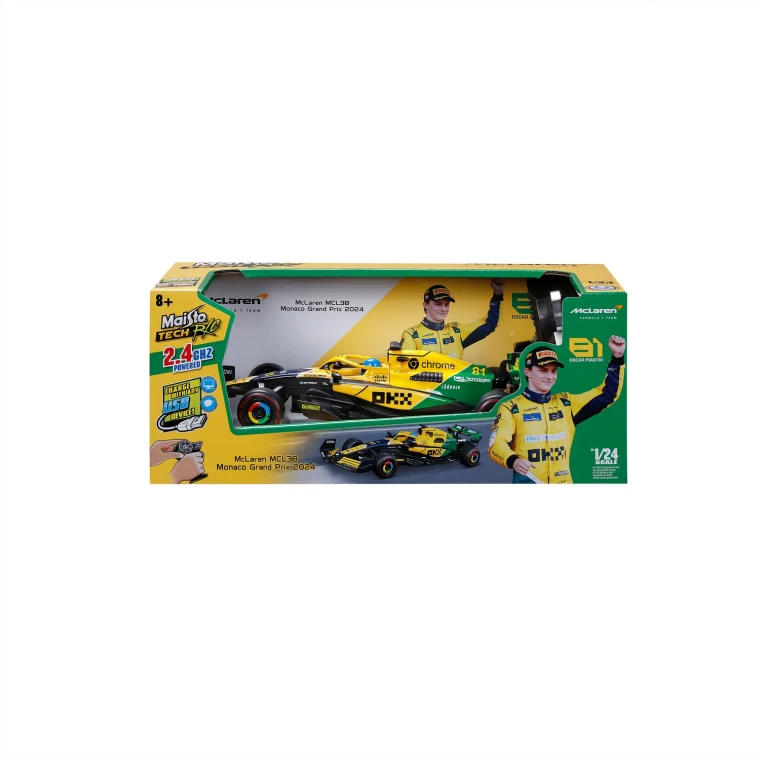 Maisto 1/24 McLaren F1 2024 Oscar Piastri Senna Livery RC Car