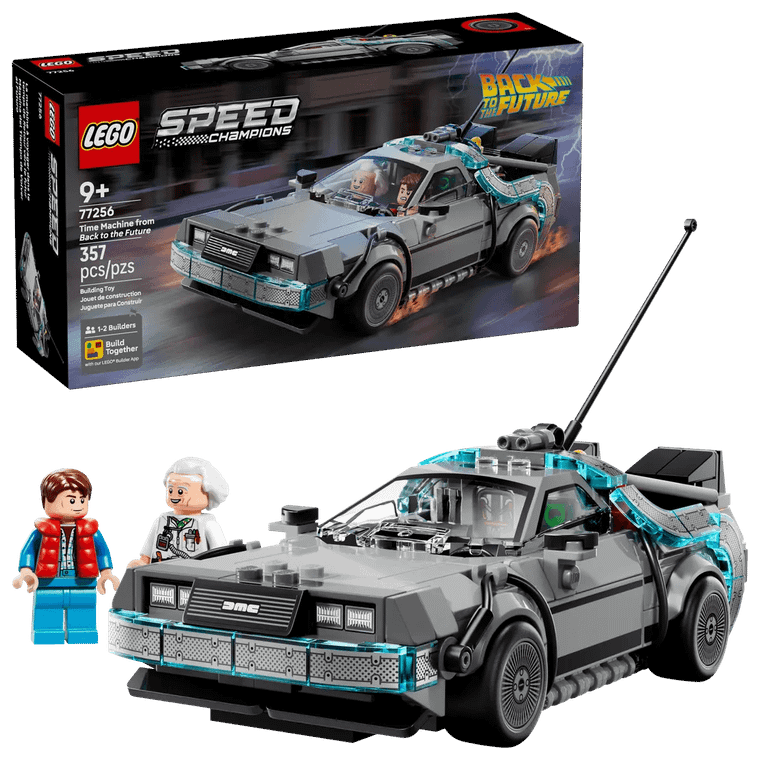  Lego Speed Champions Back to the Future Delorean Time Machine 