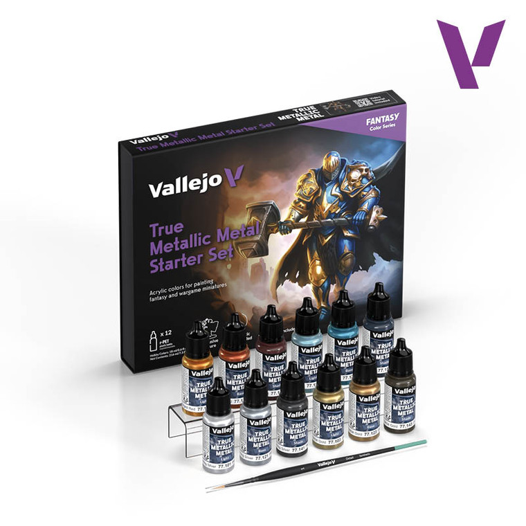 Vallejo True Metallic Metal Starter Set