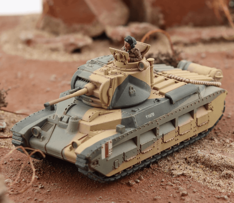  Tabletop Workshop 1/72 WWII British Matilda Mk.II Infantry Tank (Pack of 4) 