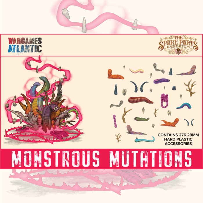  Wargames Atlantic 28mm Spare Parts - Monstrous Mutations 