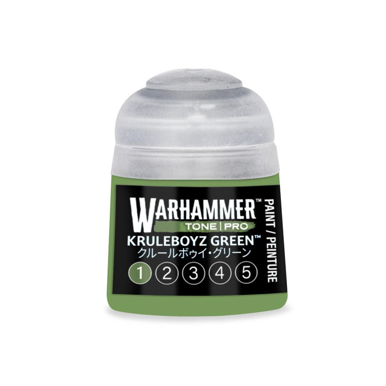 Citadel Warhammer Colour 12ml Tone Pro - Kruleboyz Green - Tone 1 