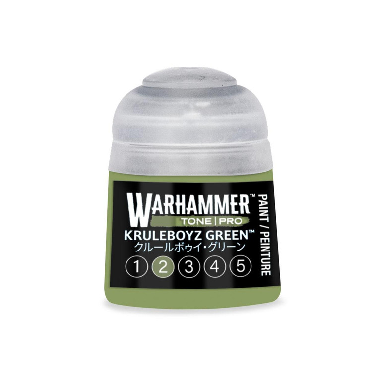 Citadel Warhammer Colour 12ml Tone Pro - Kruleboyz Green - Tone 2 