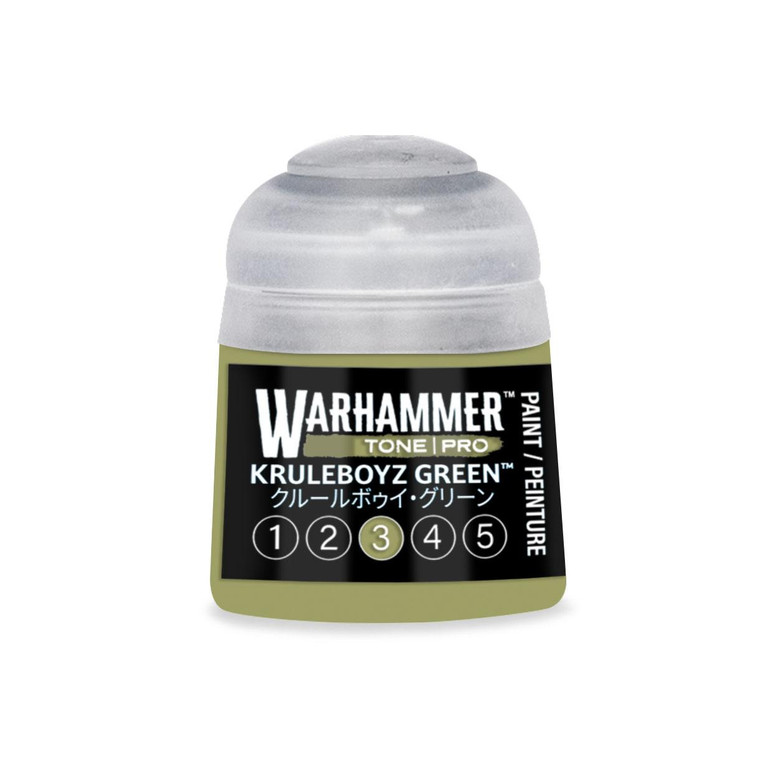 Citadel Warhammer Colour 12ml Tone Pro - Kruleboyz Green - Tone 3 