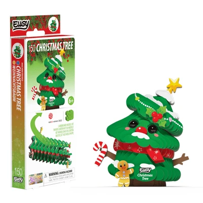  Eugy 150 Christmas Tree Card 3D Puzzle 