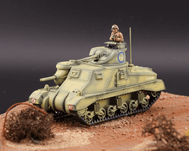  Tabletop Workshop 1/72 WWII British M3 Lee Troop (Pack of 3) 