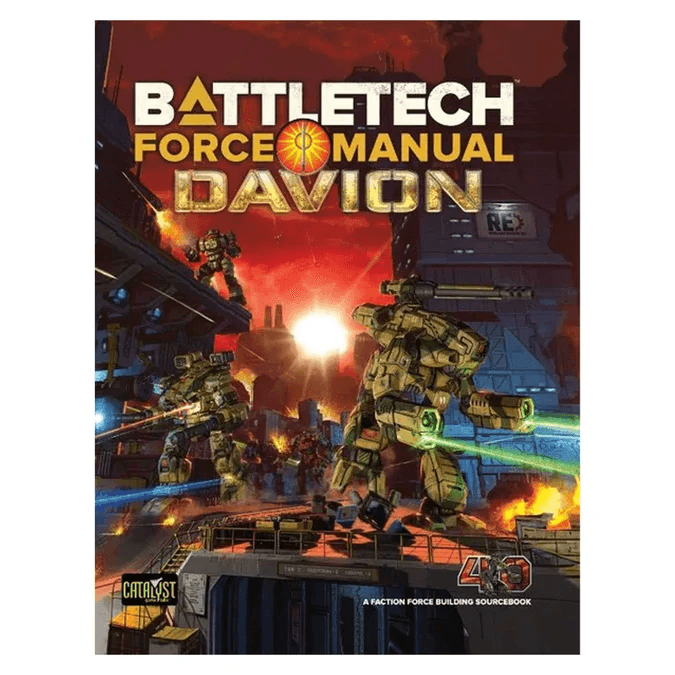  Catalyst Game Labs Battletech Force Manual - Davion 