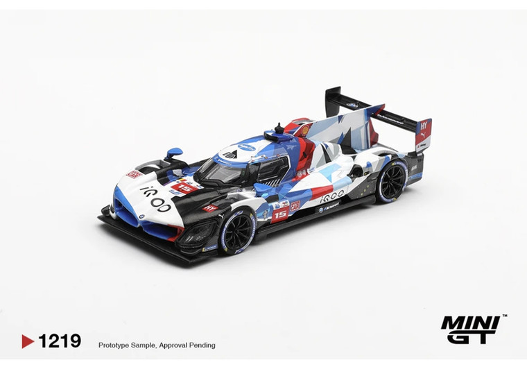 Mini GT 1/64 BMW M Hybrid V8 Hypercar No.15 BMW M Team WRT 2024 Le Mans 24 Hrs