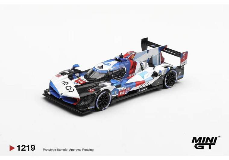  Mini GT 1/64 BMW M Hybrid V8 Hypercar No.15 BMW M Team WRT 2024 Le Mans 24 Hrs 