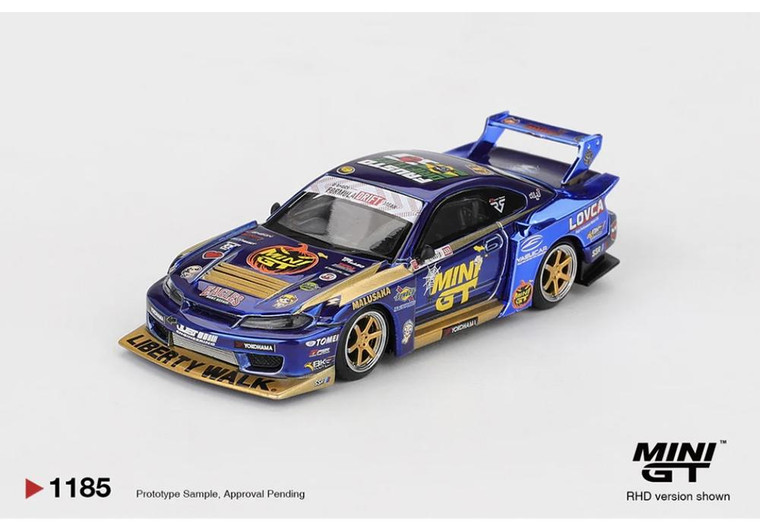  Mini GT 1/64 Nissan LB-Super Silhouette S15 Silvia No.555 2025 Halloween Special 