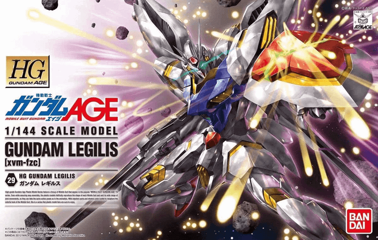  Bandai Gundam High Grade (HG) 1/144 xvm-fzc Gundam Legilis 