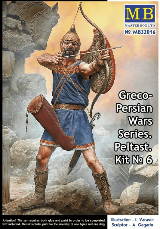  Master Box 1/32 Greco-Persian War Kit 6 - Peltast 
