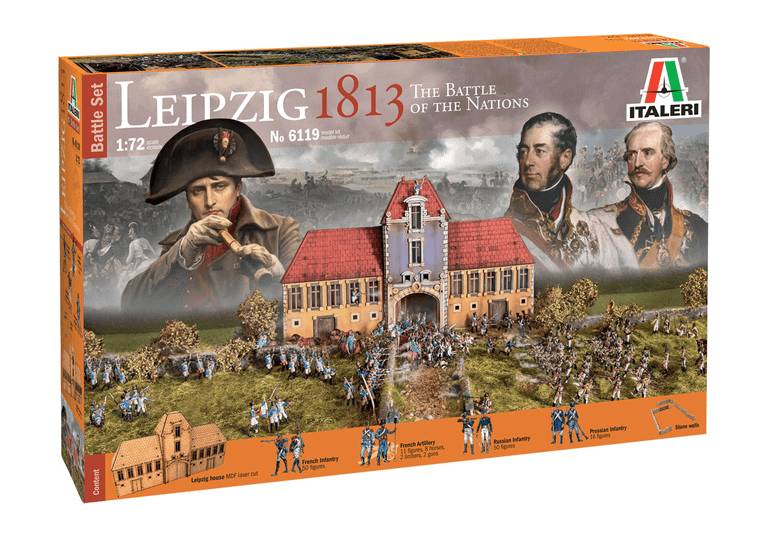  Italeri 1/72 Leipzig 1813 Battle of the Nations Battle Set 