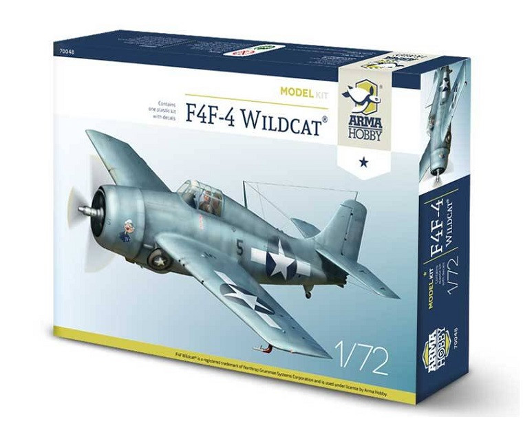 Arma Hobby 1/72 Grumman F4F-4 Wildcat