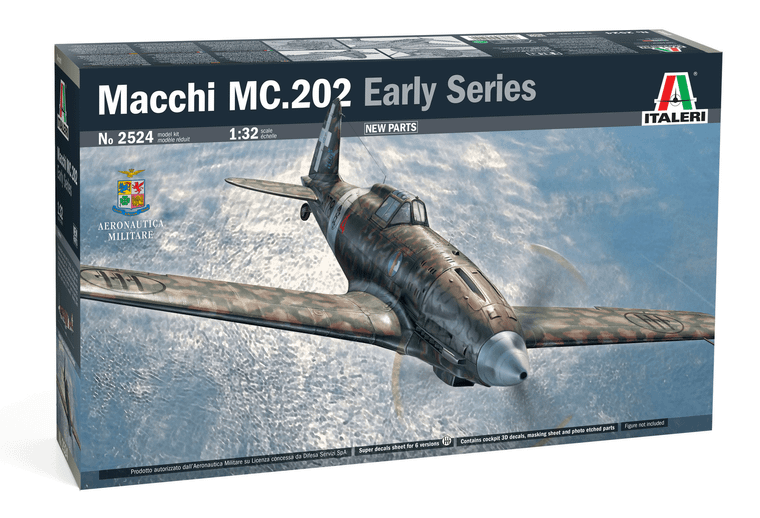  Italeri 1/32 Macchi MC.202 Folgore (Early Series) 