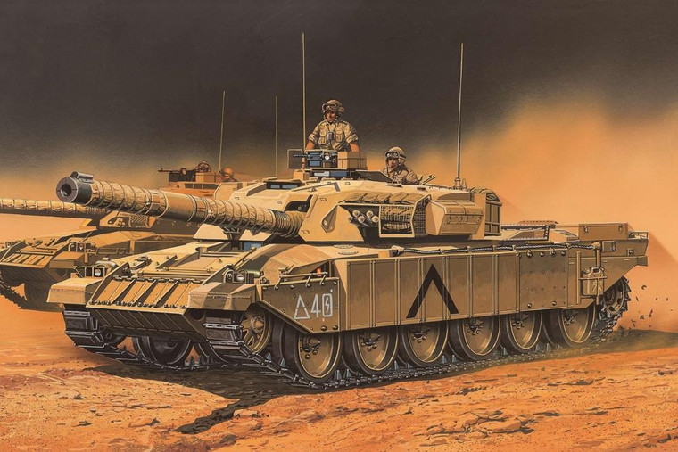 Academy 1/72 British Challenger 1 Mk.3 MTB 