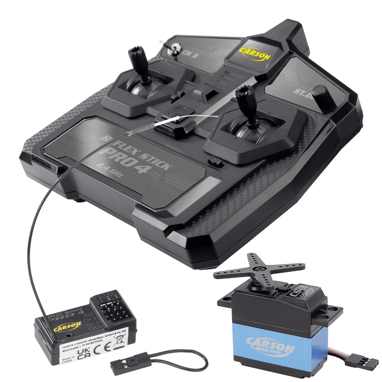  Carson Reflex Stick Pro 4 - 2.4 GHz 3 Channel Radio Set 
