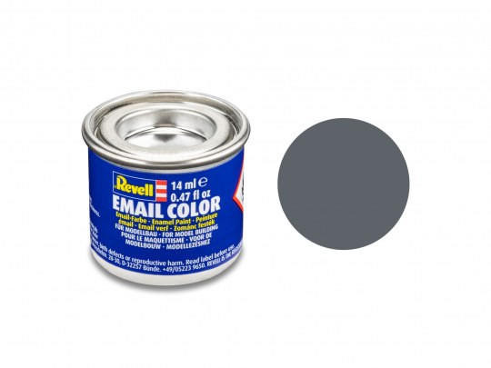  Revell 14ml 74 Enamel Matt USAF Gunship-grey Paint 