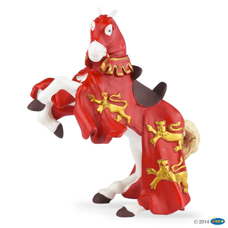  Papo Toys Red King Richard Horse 