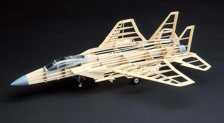  Guillow 1/40 McDonnell-Douglas F-15 Eagle Balsa Model Kit 